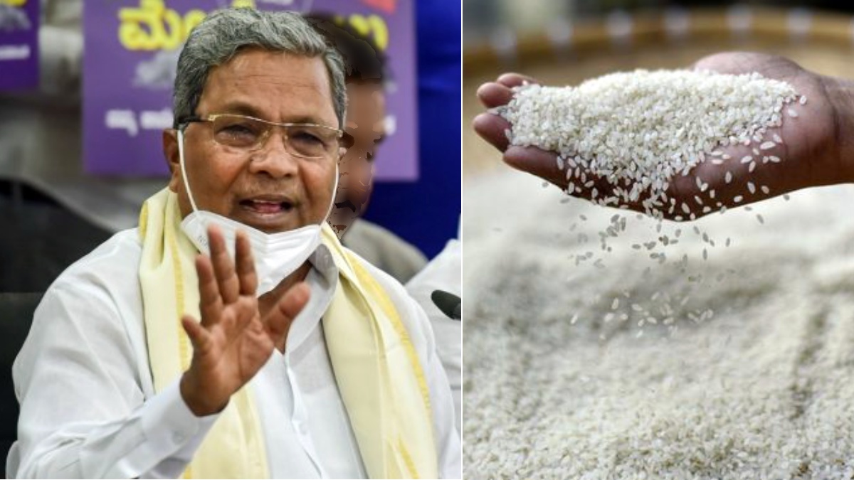 அரிசி தர மறுத்த மத்திய அரசுக்கு சித்தராமையா 