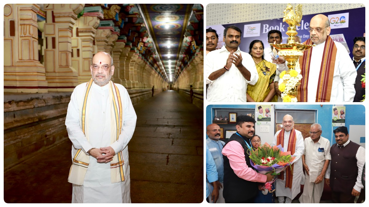 ராமேஸ்வரம் ராமநாதசுவாமி.. அப்துல் கலாம்.. விவேகானந்தர் என் பாக்கியம்.. அமித்ஷா தமிழில் ட்வீட்