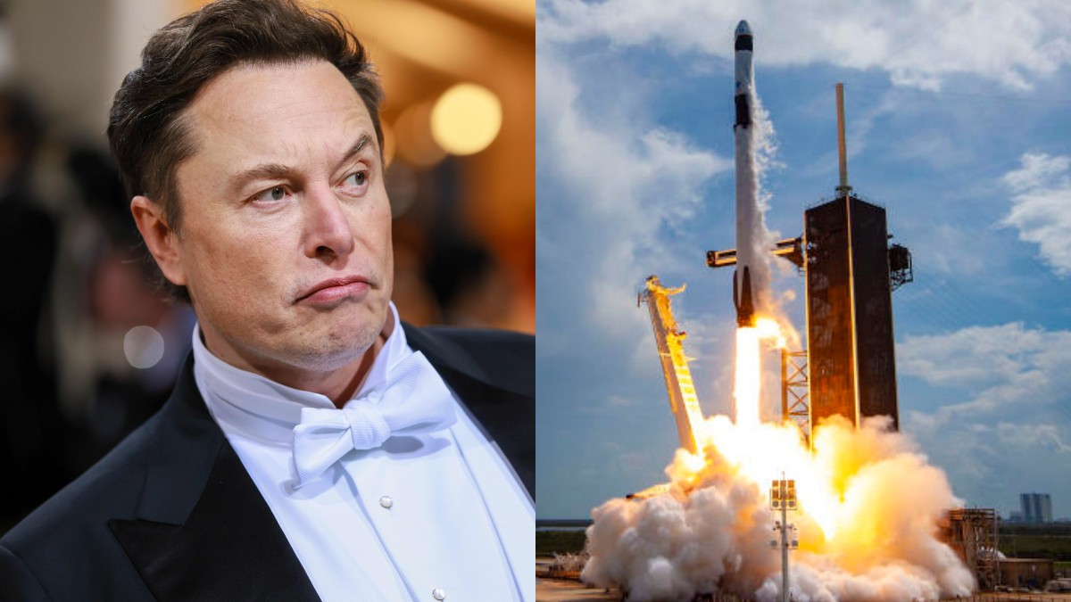 Roket SpaceX Elon Musk yang membuat lubang sementara di ionosfer, apakah berbahaya bagi Bumi?  |  Ilmuwan mengatakan bahwa roket luar angkasa Elon Musk membuat lubang di ionosfer