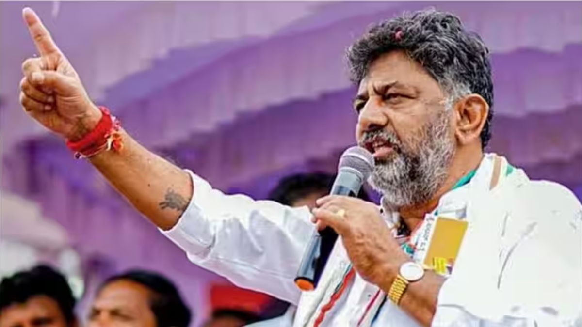தமிழ்நாட்டுக்கு தண்ணீர் திறந்துவிட முடியாது.. எங்களுக்கே பத்தல.. டிகே சிவகுமார் பேச்சால் பரபரப்பு!