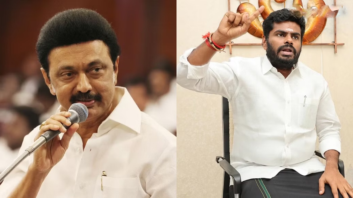 மேகதாது.. காவிரி நீர்.. டி.கே. சிவகுமாரை கண்டிக்காத ஸ்டாலின்.. கோ பேக்  சொல்வோம்.. அண்ணாமலை கறார் 