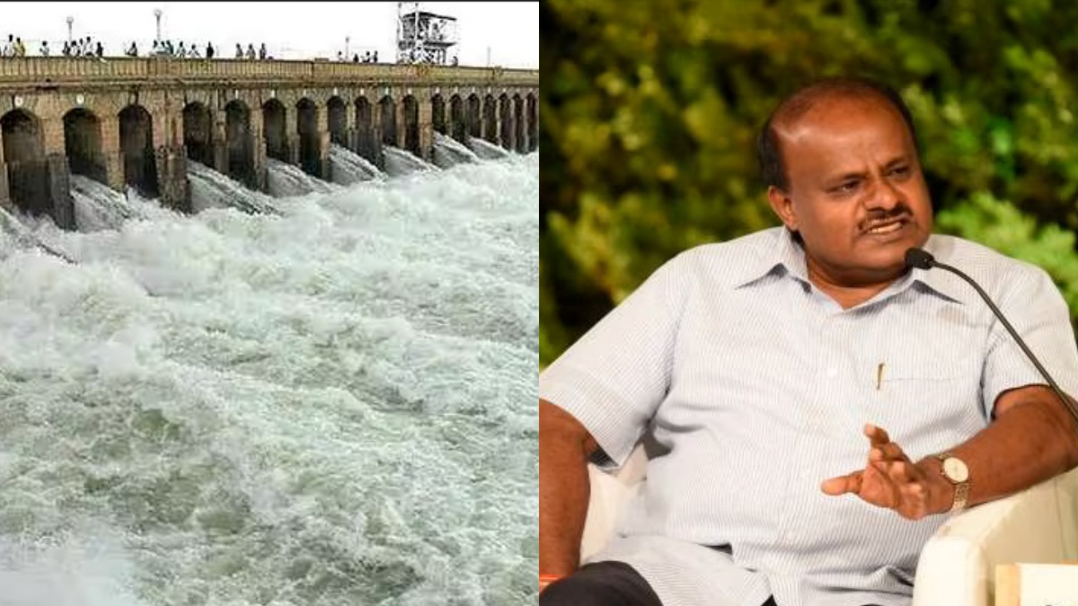 அதெப்படி தமிழ்நாட்டுக்கு காவிரி நீர் திறந்துவிடலாம்? பாஜக போலவே பாயும் மாஜி முதல்வர் குமாரசாமி! 