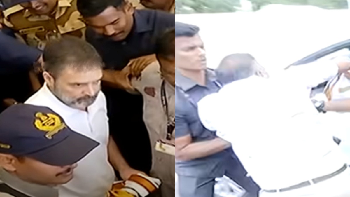 கோவையில் பரபர.. ராகுலை பார்க்கணும்! காரின் குறுக்கே பாய்ந்த தொண்டர்கள்! தூக்கி வீசிய பவுன்சர்கள்