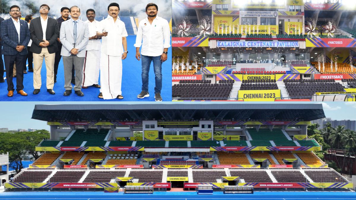 உலகில் வேறு எங்குமே இல்லை.. அட்வான்ஸ் ஹாக்கி ஸ்டேடியம்! வியக்க வைத்த