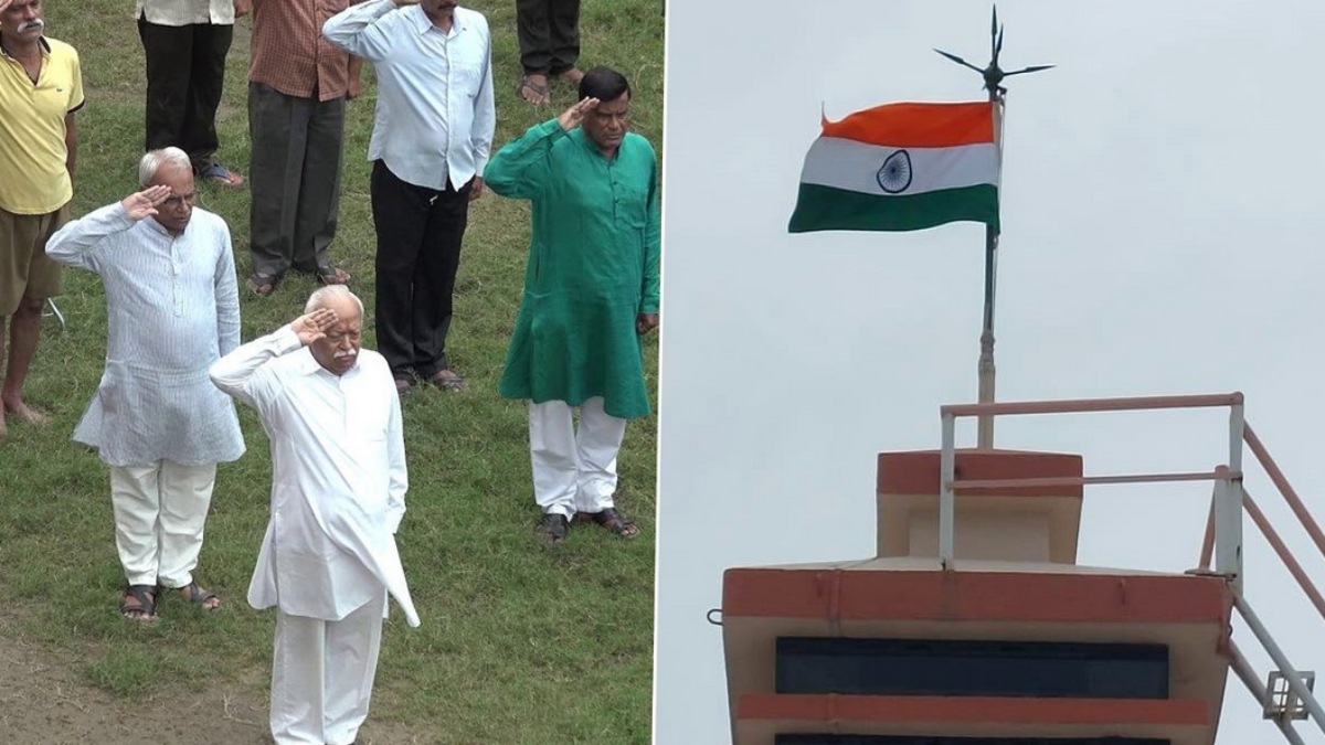 இதுதான் ஆர்எஸ்எஸ்ஸாம்! தேசியக்கொடி ஏற்றியவர்கள் மீதே வழக்கு! வாழ்த்தோடு சீண்டிய காங்கிரஸ்.. ஏன்? 