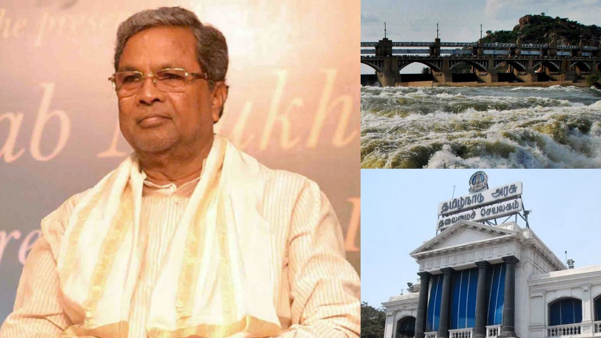 சித்தராமையா 'சேட்டை'... காவிரி பிரச்சனையில் தமிழ்நாடு அரசு பொய் சொல்லுதாம்.. திசை திருப்புதாம்! 