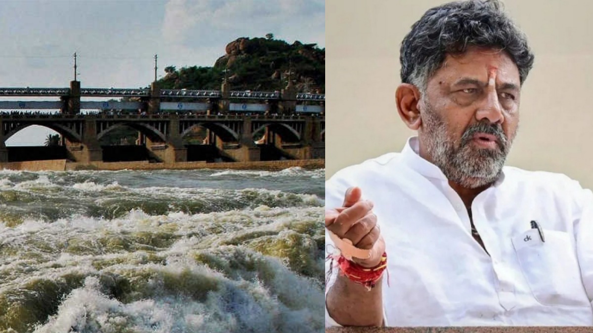 காவிரியில் இருந்து தமிழகத்திற்கு நீர் திறப்பது கடினம்.. கர்நாடக நலனே முக்கியம்.. டி கே சிவக்குமார் 
