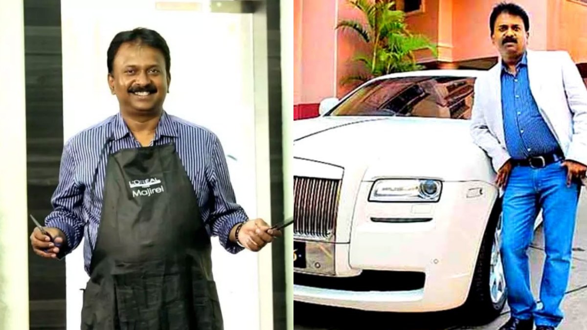 ‛சூர்யவம்சம்’ பட ரியல் ஹீரோ! 400 காருக்கு ஓனரான பெங்களூர் சலூன் கடைக்காரர்! யார் இந்த ரமேஷ் பாபு? 