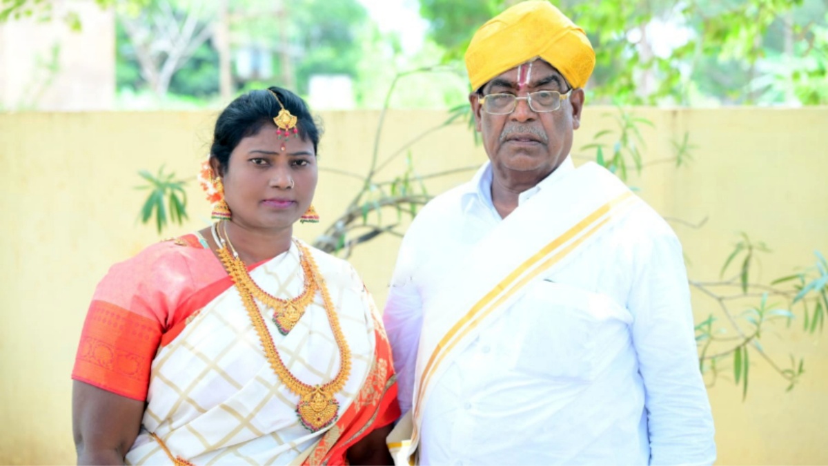 30 வயது பெண்ணை திருமணம் செய்த 60 வயது முதியவர்.. அசந்துபோன கர்நாடகா.. பின்னணி என்ன தெரியுமா? 