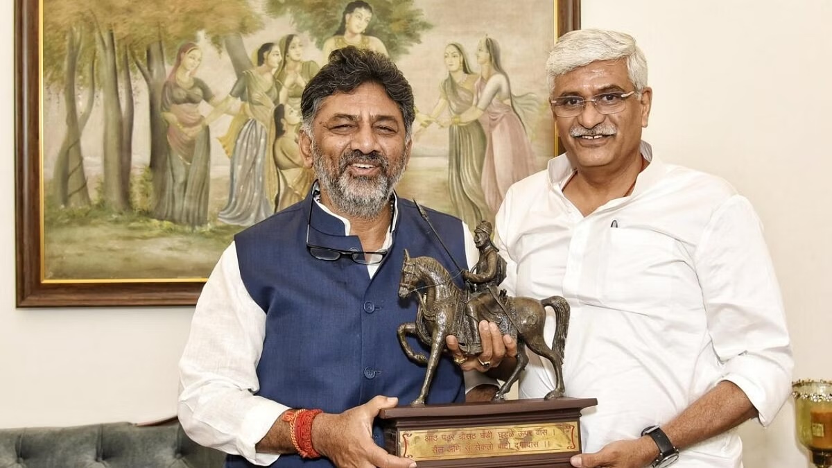 காவிரி நீர்: கை விரிக்கும் கர்நாடகா.. மத்திய அமைச்சருடன் டிகே சிவக்குமார் திடீர் சந்திப்பு? பின்னணி? 