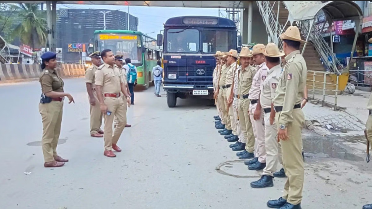 காவிரி விவகாரத்தில்.. மாநிலம் தழுவிய பந்த் போராட்டத்தை நடத்தும் கன்னட அமைப்புகள்.. பலத்த பாதுகாப்பு 