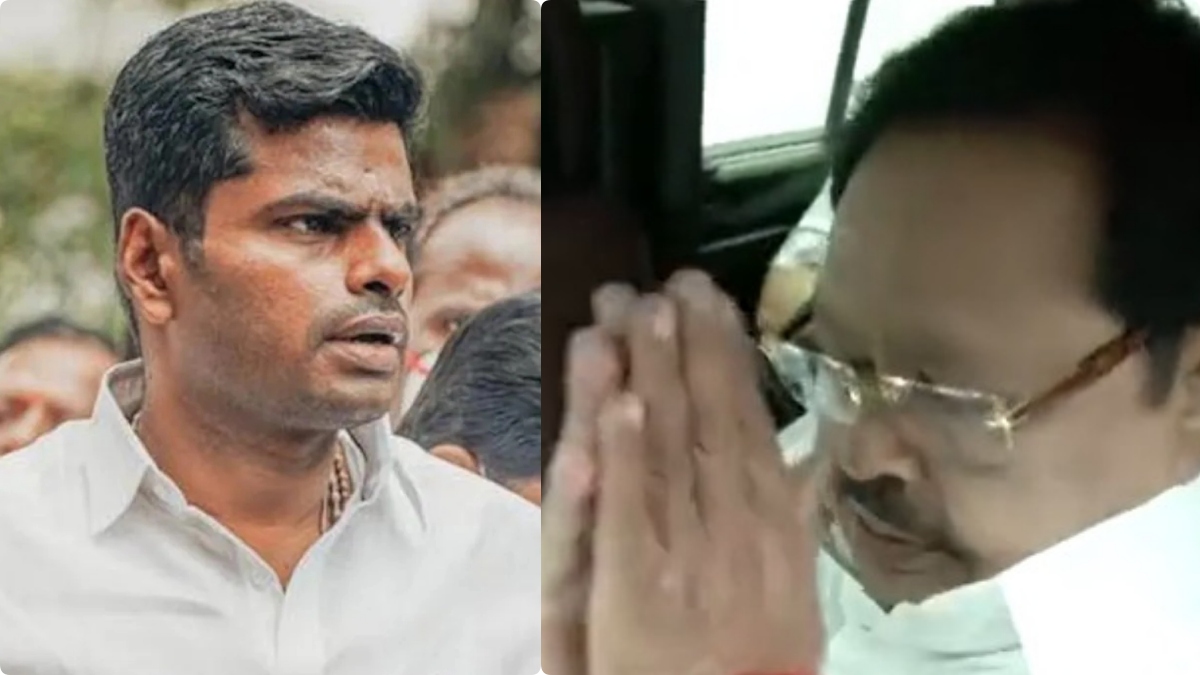 இரண்டு கைகளை கூப்பி.. அய்யோ..அவுங்க பெரியவங்க.. அடியேன் சின்னவங்க.. அண்ணாமலையை விளாசிய துரைமுருகன்! 