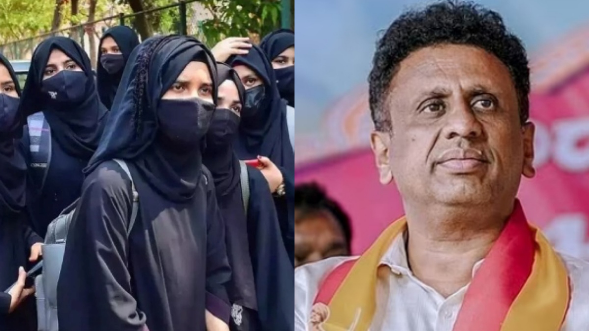 கர்நாடகாவில் பள்ளிகளில் ஹிஜாப் அணிய அனுமதி.. கல்வி துறை அமைச்சர் சுதாகர் முக்கிய அறிவிப்பு 