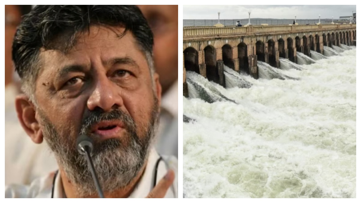  காவிரி நீர் பங்கீடு.. அதெல்லாம் தர முடியாது.. கர்நாடக துணை முதல்வர் சிவகுமார் திட்டவட்டம் 