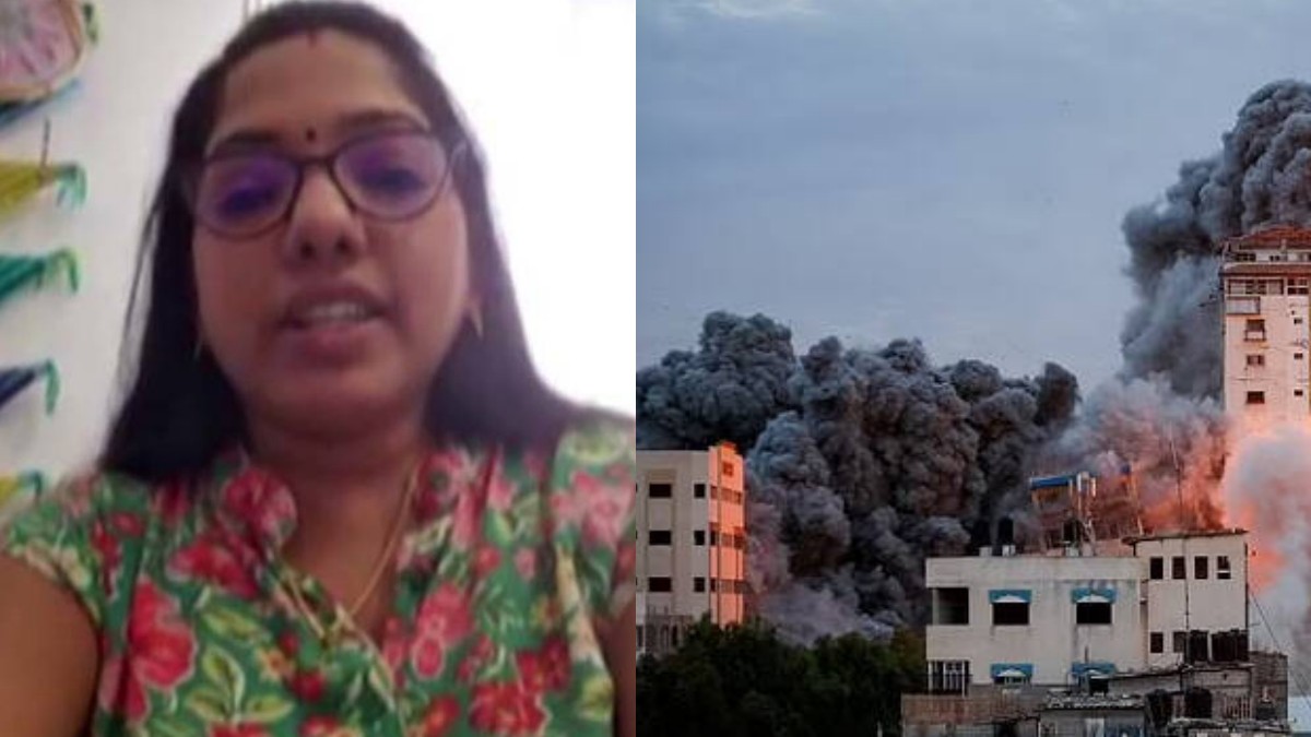 பதுங்கு குழிகளில் இருக்கிறோம்.. வெளியே அபாயகரமான சத்தம்.. இஸ்ரேல் நாட்டில் கேரளா பெண்கள் கண்ணீர்! 