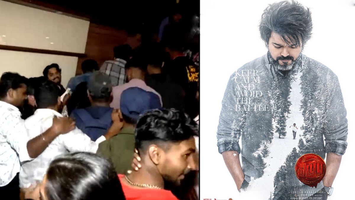 கேரளா, ஆந்திரா உள்ளிட்ட அண்டை மாநிலங்களில் ரிலீஸ் ஆனது  லியோ.. விஜய் ரசிகர்கள் கொண்டாட்டம் 
