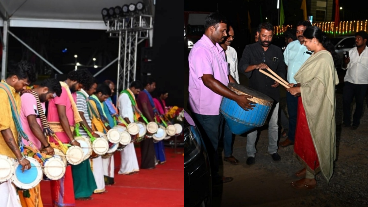 "கனிமொழி மேளம் வாசிக்க.." கோலாகலமாக தொடங்கும் சென்னை சங்கமம் நம்ம ஊரு