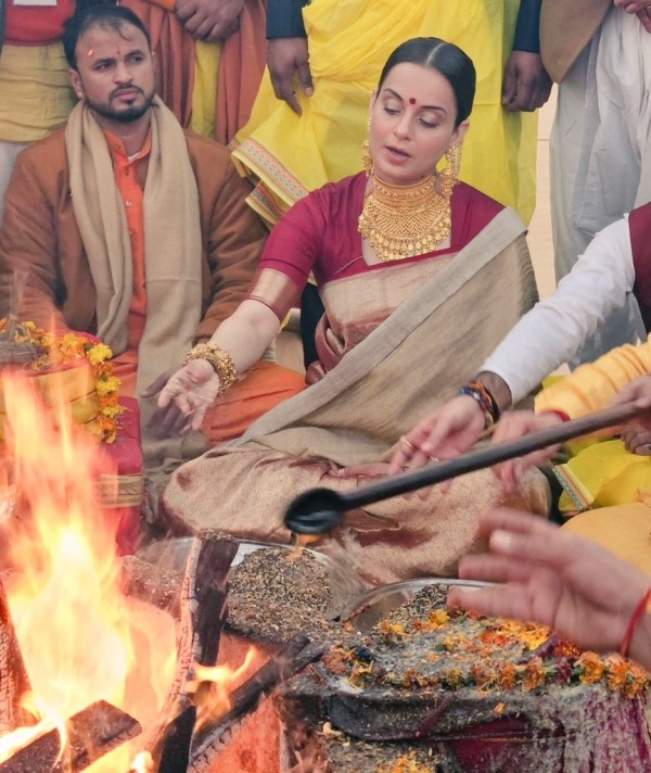 அயோத்தியில் கங்கனா ரனாவத்!
