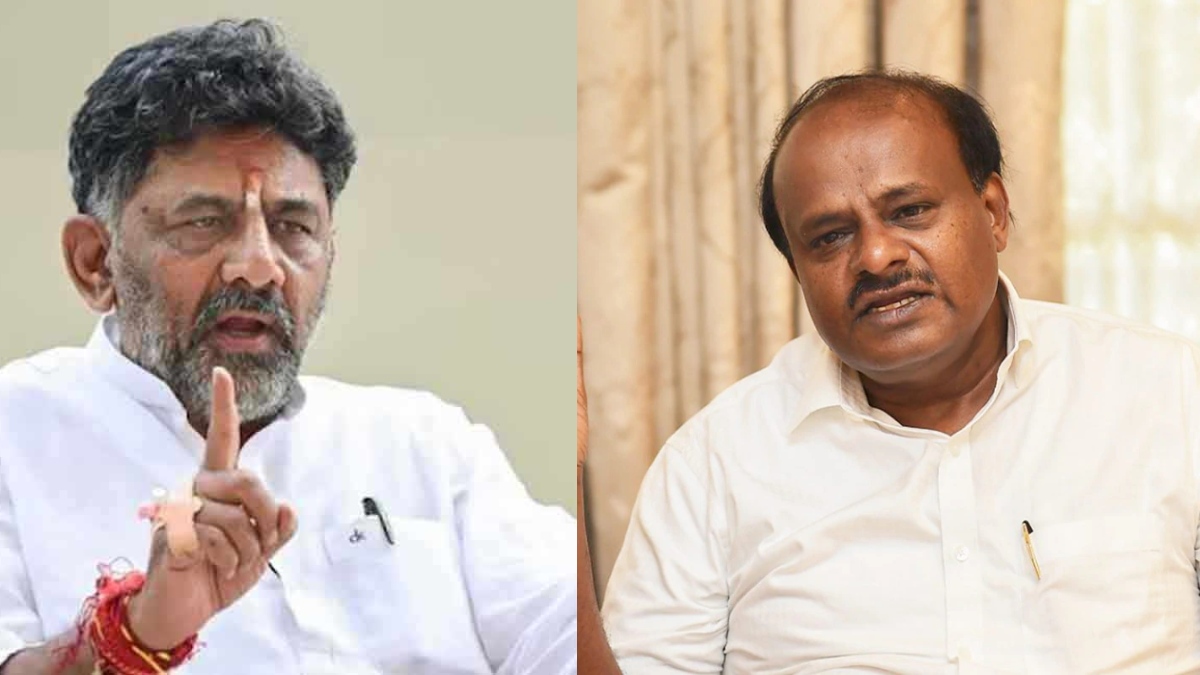 காங்கிரஸ் VS ஜேடிஎஸ்..  டிகே சிவக்குமாரை மீறி மண்டியாவில் குமாரசாமி வெல்வாரா? ‛கை’ செம ‛ஸ்கெட்ச்’
