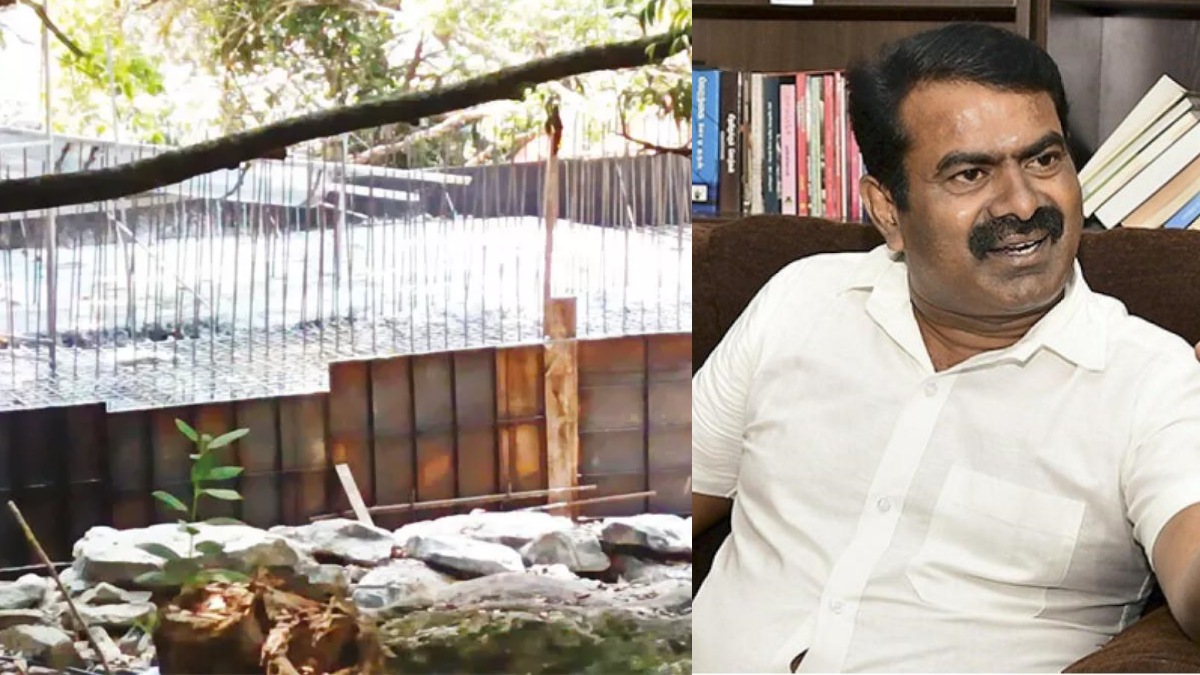 சேட்டன்களின் சேட்டை.. சிலந்தி ஆற்றில் தடுப்பணை! சிக்கலில் தமிழகம்.. அறிக்கையில் அனல் காட்டிய சீமான் 