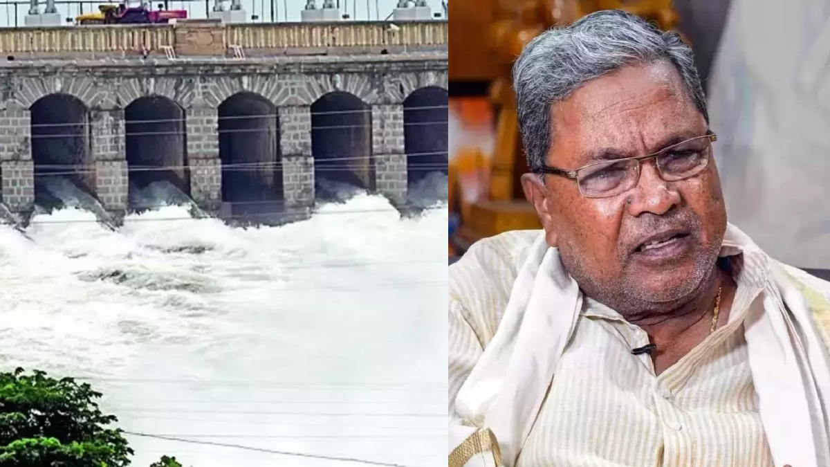 பொங்கி பெருக்கெடுத்தோடும் காவிரி: கேஆர்எஸ் அணையில் பாகினா பூஜை நடத்திய சித்தராமையா! 
