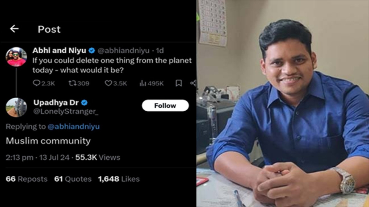 முஸ்லிம்களுக்கு எதிராக சோஷியல் மீடியாவில் பதிவிட்ட ஒரு வார்த்தை.. சிக்கலில் டாக்டர்! 