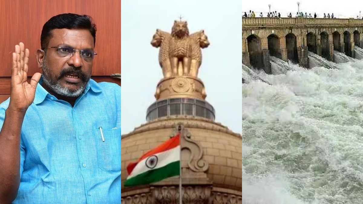 காவிரி நீர்.. வழக்கம் போல வேடிக்கை பார்க்காம தலையிடுங்க! மத்திய அரசுக்கு திருமாவளவன் வலியுறுத்தல்