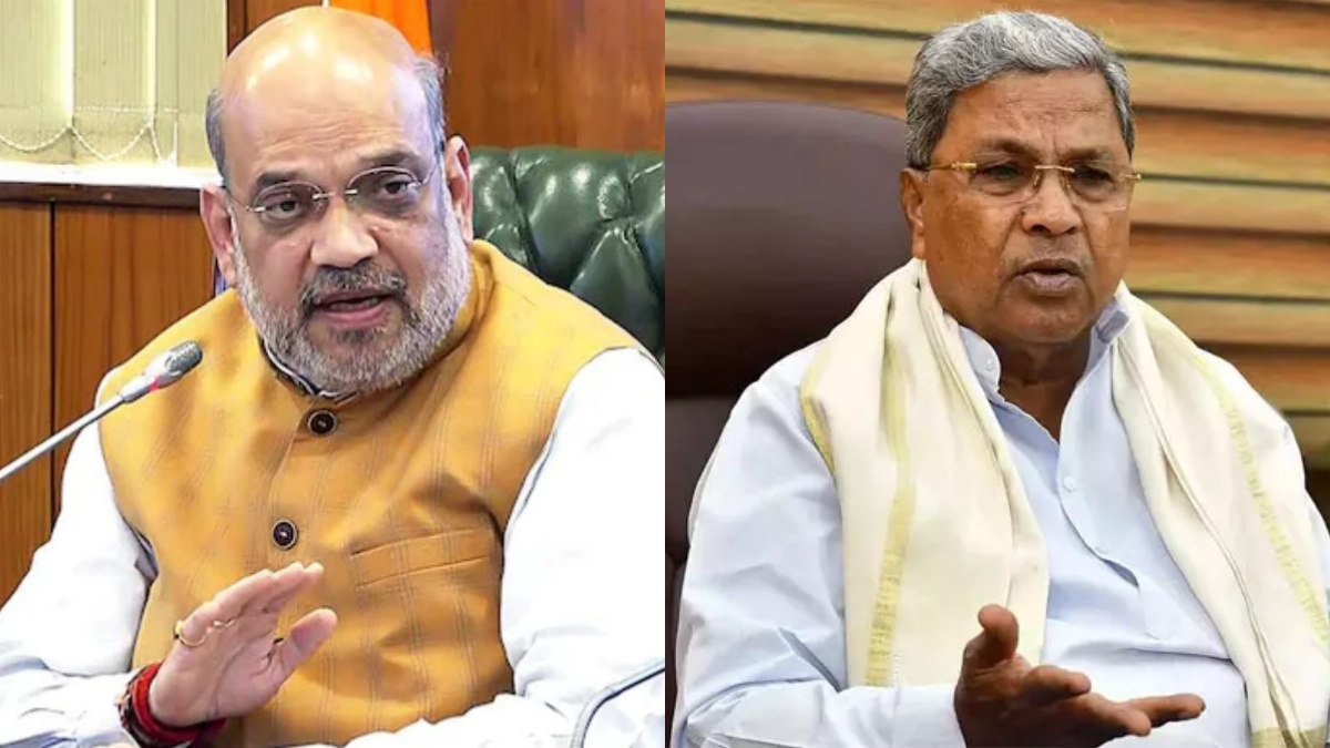 அமித்ஷாவுக்கு பதிலடி கொடுத்த சித்தராமையா? இந்தி பேசாத மாநிலத்தில் இருந்து வந்த முதல் எதிர்வினை 