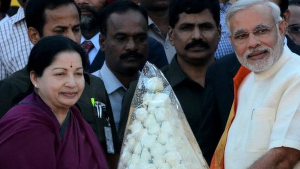 மோதி, ஜெயலலிதா