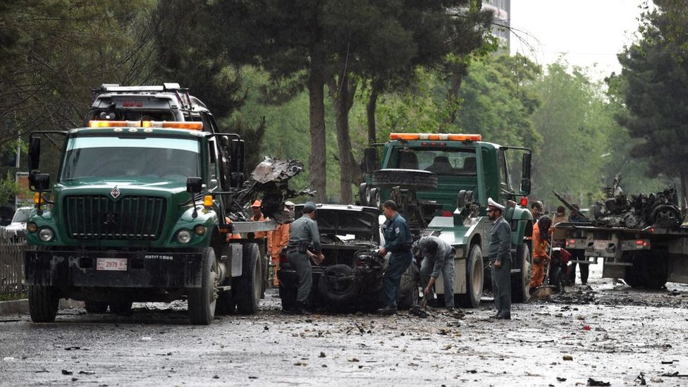 ஆஃப்கானிஸ்தானில் நிகழ்ந்த தற்கொலை குண்டுத்தாக்குதலில் பொதுமக்கள் 8 பேர் பலி