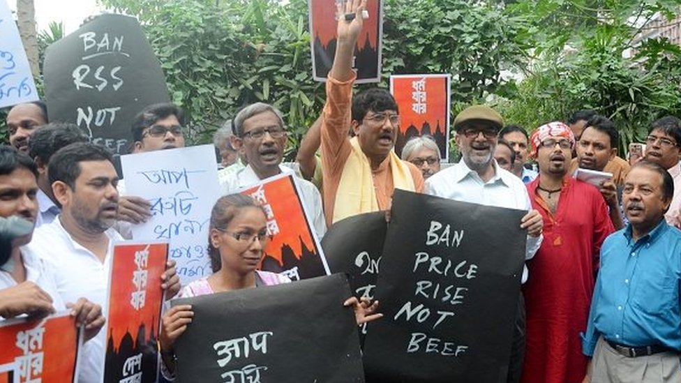 மாட்டிறைச்சி விற்பனைக்கு எதிர்ப்பு