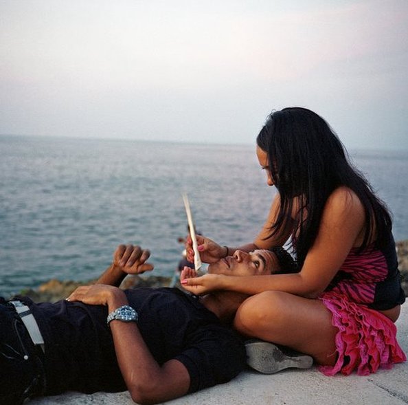 மாலெகன் கடற்கரையில்