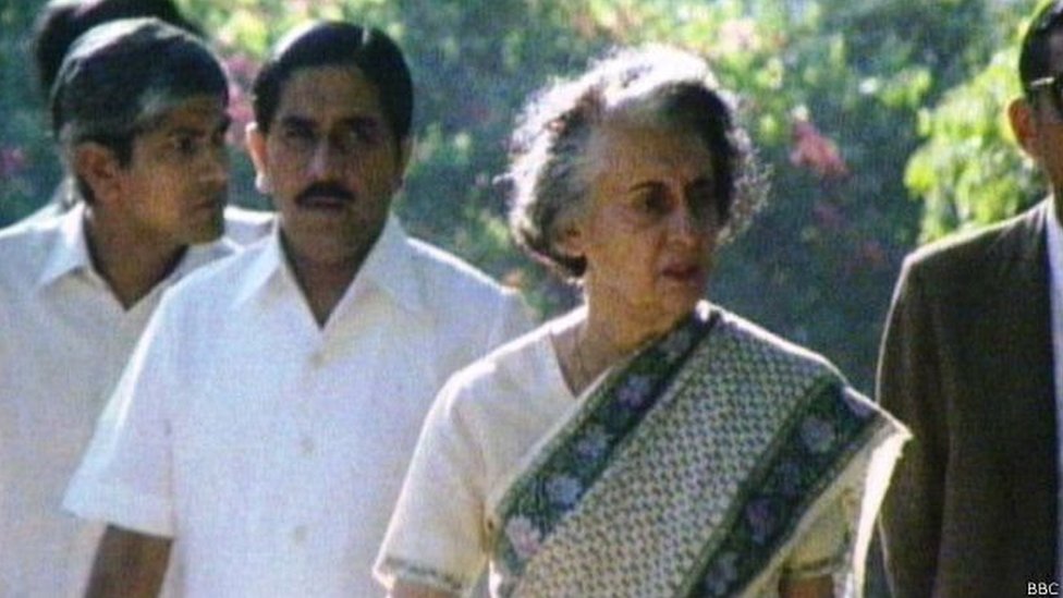 இந்திரா காந்தி.