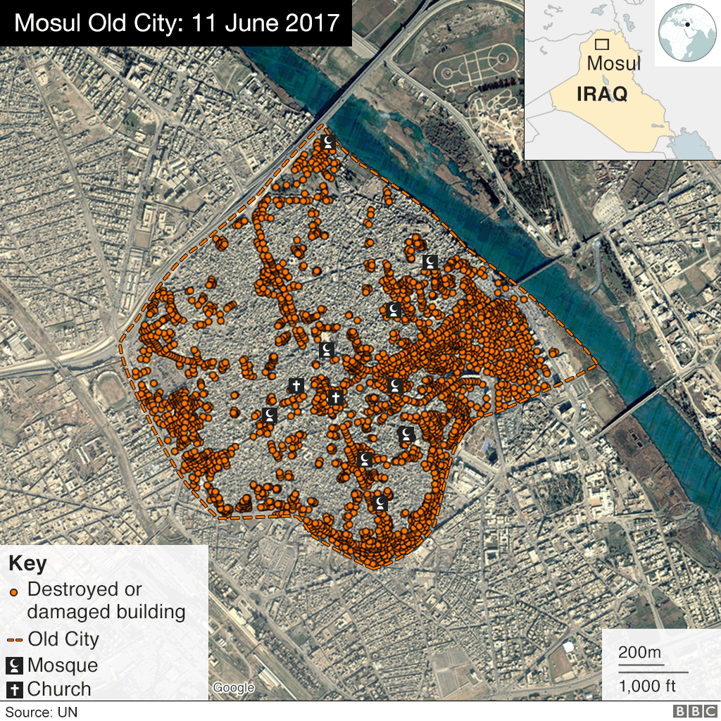 அழிவை காட்டும் வரைபடம்