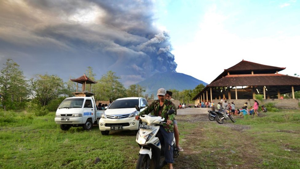 பாலி எரிமலை சீற்றம்