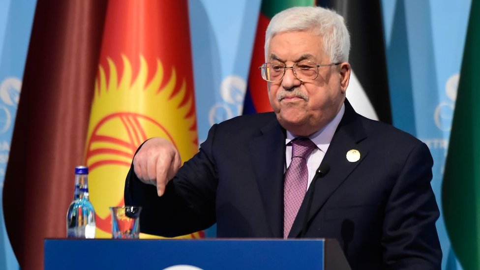 பாலத்தீன அதிபர் அப்பாஸ்