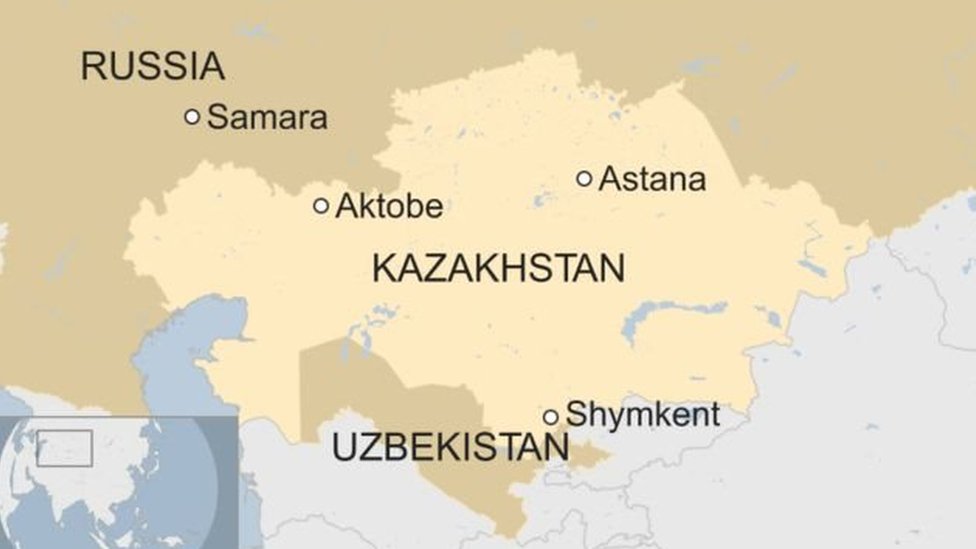 கஜகஸ்தான் பேருந்தில் தீ விபத்து: 52 பேர் பலி