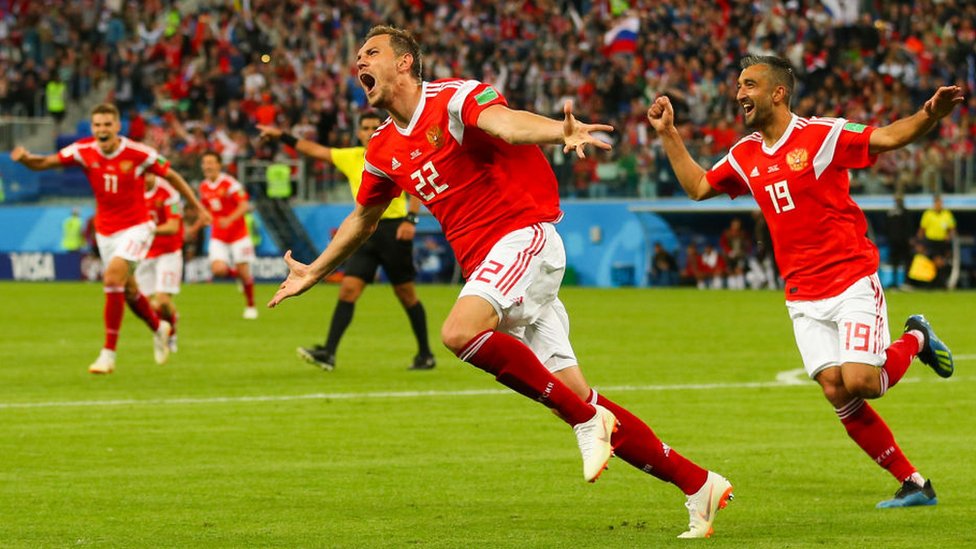 2018 உலகக்கோப்பை கால்பந்து: அடுத்த சுற்றுக்கு ரஷ்யா முன்னேற்றம்?