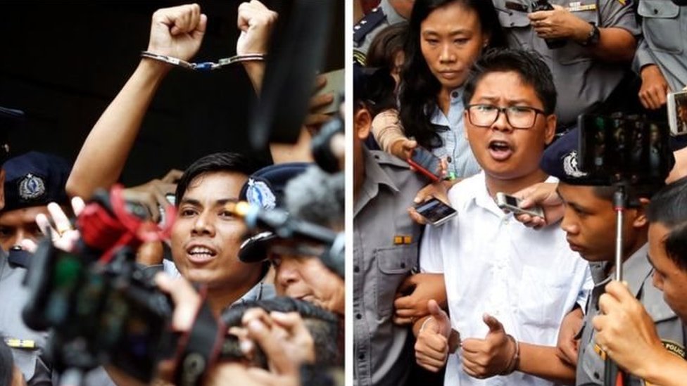 ரோஹிஞ்சா: இரு ஊடகவியலாளர்களுக்கு 7 ஆண்டு சிறை