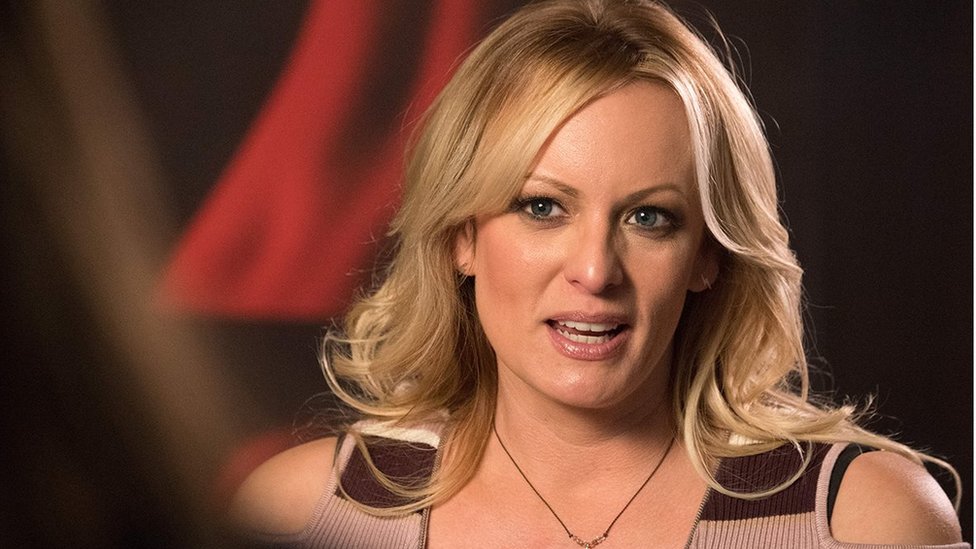 Stormy Daniels, the porn star who claims to have slept with US President Donald Trump over a decade ago