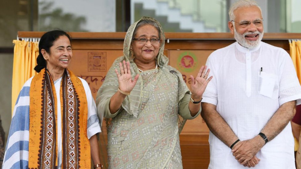 ஷேக் ஹசினா , மோடி, மம்தா