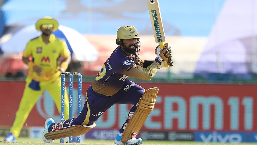 CSK wins the match against KKR in IPL 2021