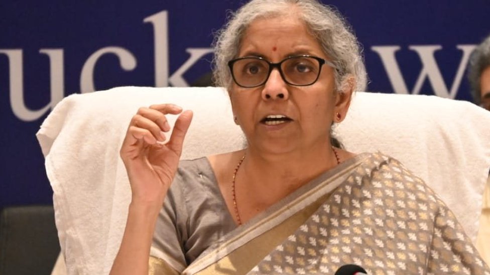 இந்திய நிதியமைச்சர் நிர்மலா சீதாராமன்
