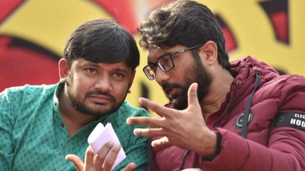 கன்னையா குமார் - ஜிக்னேஷ் மேவானி கன்னையா குமார் - ஜிக்னேஷ் மேவானி