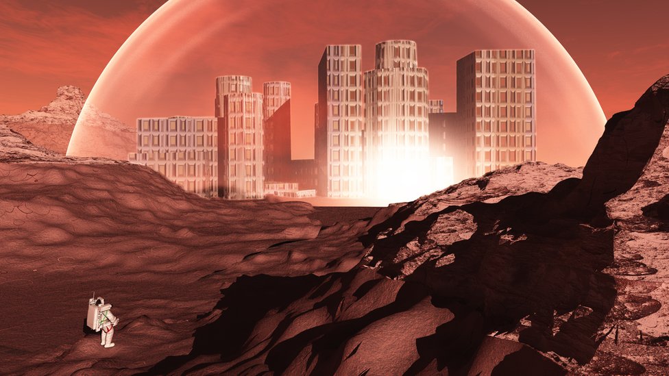 செவ்வாய் கிரகத்தில் புதிய நகரம்