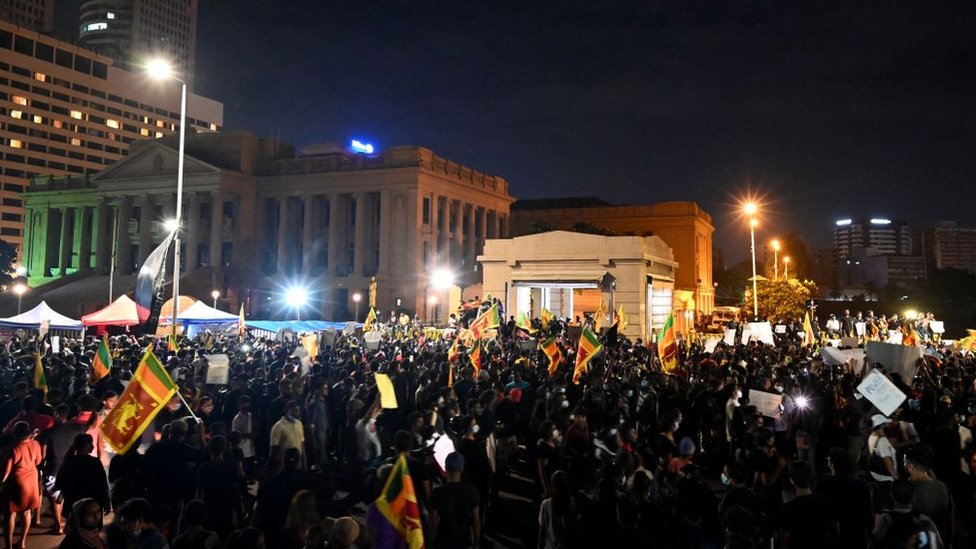 இலங்கை - போராட்டம்