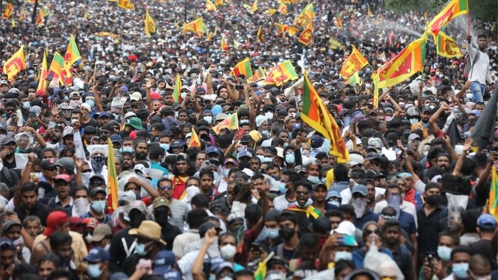 இலங்கை போராட்டம்
