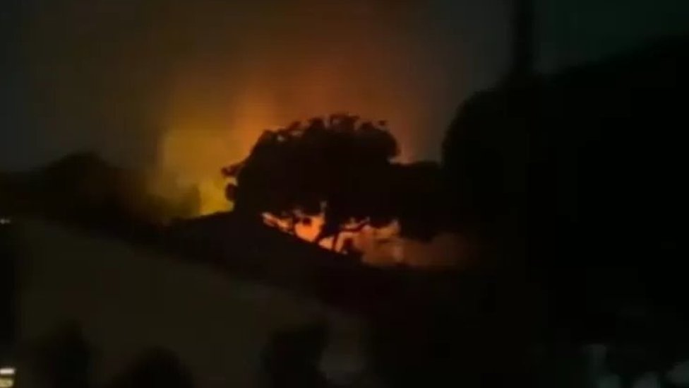 ரணில் விக்ரமசிங்கவின் கொளுத்தப்பட்ட வீடு