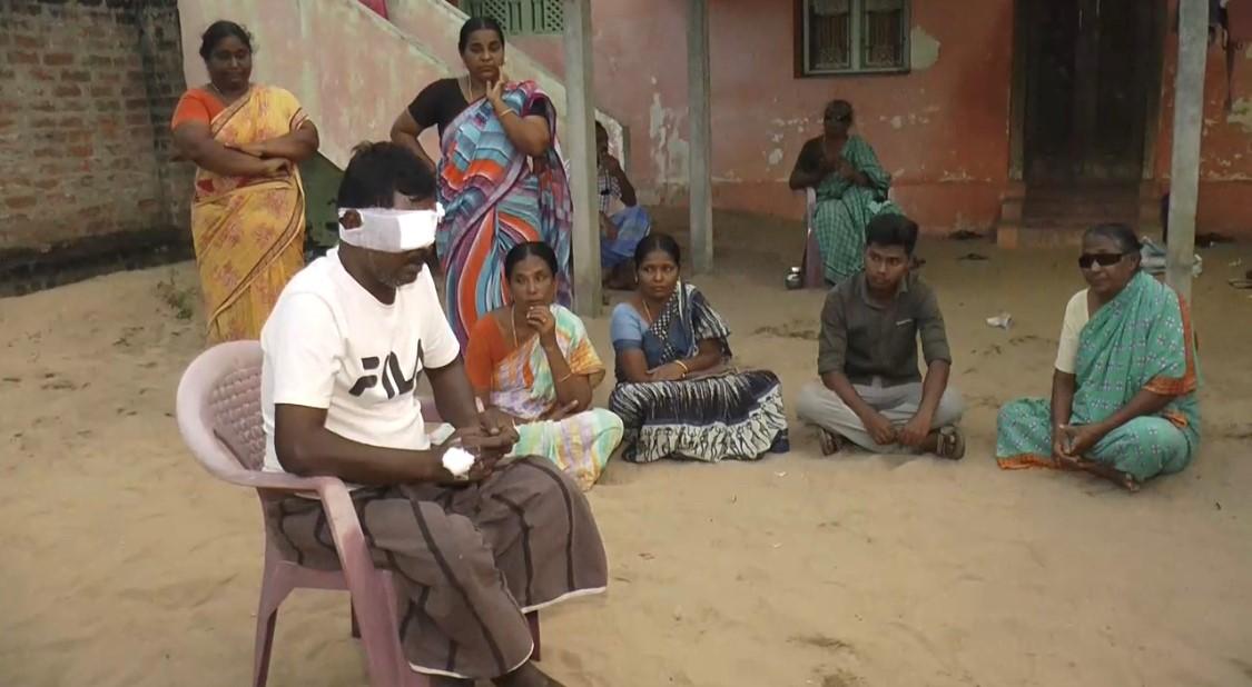 கண் பார்வையை இழந்த மீனவர்