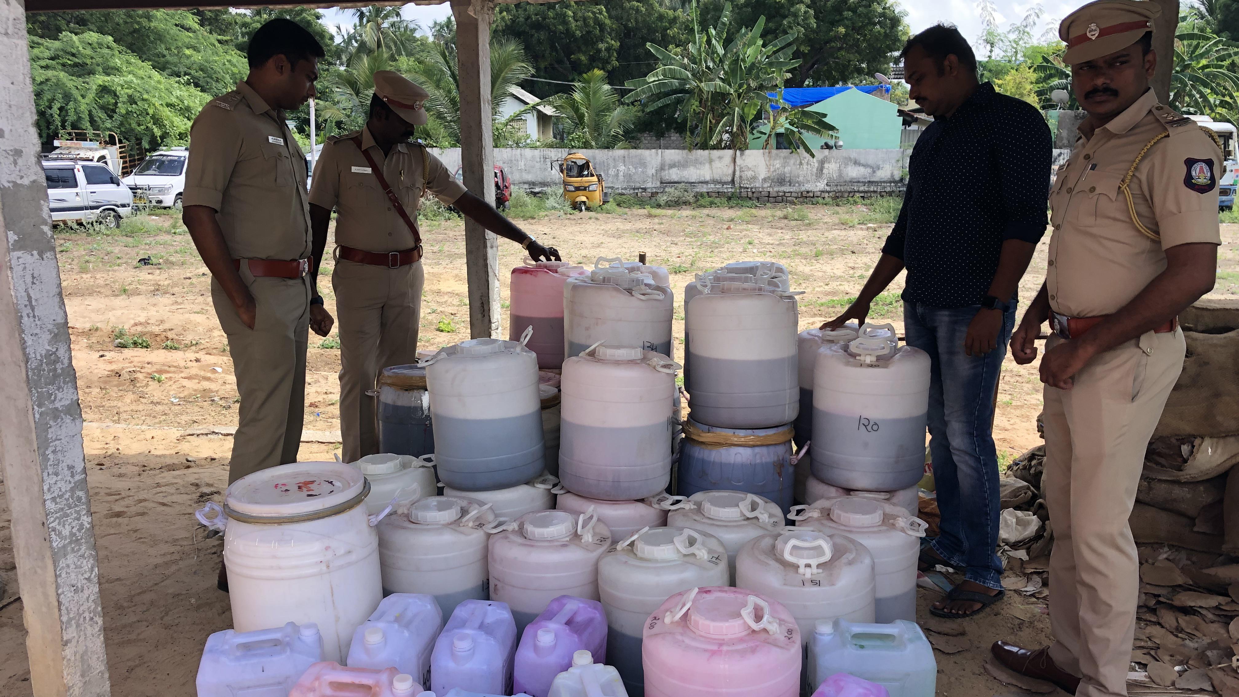 Liquid used to make nail polish smuggled to Sri Lanka from Ramanathapuram